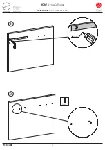 Предварительный просмотр 4 страницы SANTA LUCIA HOMY Living TV Stand Back Panel Assembly Instructions Manual