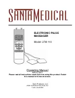 Santa Medical LFM-110 Operating Manual preview