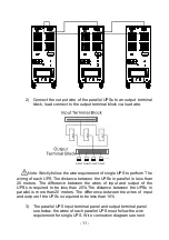 Preview for 18 page of Santak CASTLE On-Line Series User Manual