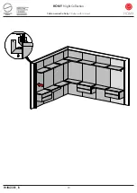 Предварительный просмотр 10 страницы Santalucia Mobili HOMY Night Koby Assembly Instructions Manual