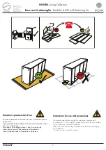 Предварительный просмотр 2 страницы Santalucia Mobili IKONA Living INNOVA Assembly Instruction Manual