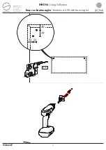 Предварительный просмотр 3 страницы Santalucia Mobili IKONA Living INNOVA Assembly Instruction Manual