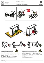 Предварительный просмотр 2 страницы Santalucia Mobili Night PRATICO Dama Quick Start Manual