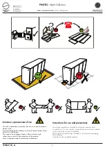 Предварительный просмотр 2 страницы Santalucia Mobili Night PRATICO Instructions For Use Manual