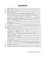 Preview for 2 page of SantaMedical RY220 User Manual