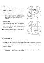 Предварительный просмотр 11 страницы SantaMedical TEM-210 Operation Manual