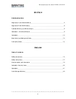 Preview for 4 page of Santec HEL-IR65D User Manual