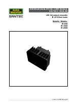 Предварительный просмотр 1 страницы Santec IR-100D User Manual