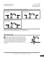 Предварительный просмотр 1 страницы Santec KLASSICA 9520KL Installation Instructions Manual