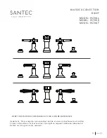 Santec KLASSICA  9570KT Instruction Booklet предпросмотр