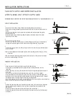 Предварительный просмотр 2 страницы Santec MONARCH CRYSTAL Series Instruction Booklet