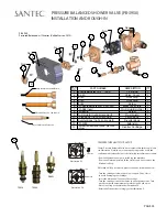 Preview for 3 page of Santec PB-3950 Installation And Rough-In