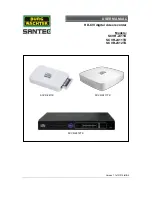 Предварительный просмотр 1 страницы Santec SCVR-2411K User Manual