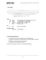 Preview for 8 page of Santec SLA-15AX User Manual