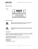 Предварительный просмотр 28 страницы Santec SLA-15AX User Manual