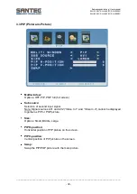 Preview for 38 page of Santec SLH-1900C User Manual