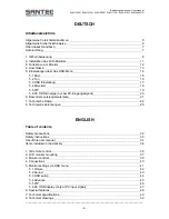 Preview for 4 page of Santec SLM-1040N User Manual