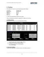 Предварительный просмотр 17 страницы Santec SNC-3901MDN User Manual