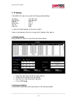 Preview for 17 page of Santec SNC-521IR/W User Manual