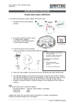 Preview for 2 page of Santec SNC-6332 Quick Installation Manual