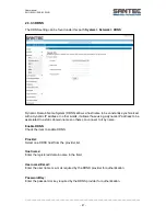 Preview for 47 page of Santec SNC-8322HO User Manual