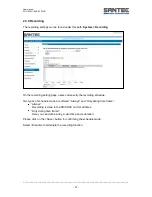 Preview for 67 page of Santec SNC-8322HO User Manual