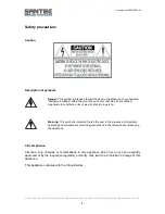 Preview for 4 page of Santec SNC-P3601M User Manual