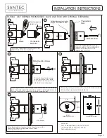 Предварительный просмотр 2 страницы Santec TH-5034 Installation Instructions