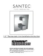 Santec TH-8010 Installation Instruction предпросмотр