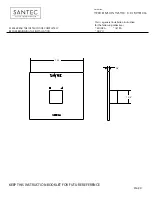 Предварительный просмотр 1 страницы Santec THERMAX 7093EM Instructions