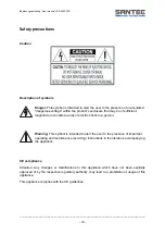 Предварительный просмотр 19 страницы Santec VCK-850PWD User Manual