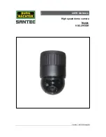 Предварительный просмотр 1 страницы Santec VDC-295IDH User Manual