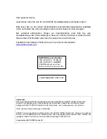 Предварительный просмотр 2 страницы Santec VTC-252BS User Manual