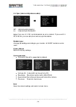 Preview for 34 page of Santec VTC-279IRPWD User Manual