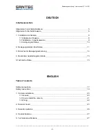 Preview for 4 page of Santec VTC-512D User Manual