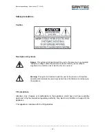 Preview for 17 page of Santec VTC-512D User Manual