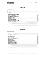 Preview for 4 page of Santec VTC-652DNP User Manual