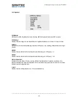 Preview for 22 page of Santec VTC-652DNP User Manual