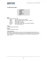 Preview for 42 page of Santec VTC-652DNP User Manual