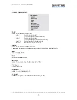 Preview for 43 page of Santec VTC-652DNP User Manual