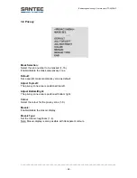 Preview for 46 page of Santec VTC-652DNP User Manual