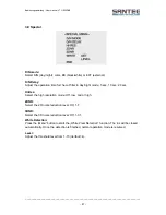 Preview for 47 page of Santec VTC-652DNP User Manual