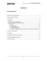 Preview for 4 page of Santec VTC-8120WDP User Manual