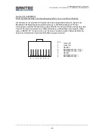 Preview for 20 page of Santec VTC-8120WDP User Manual