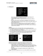 Preview for 27 page of Santec VTC-8120WDP User Manual