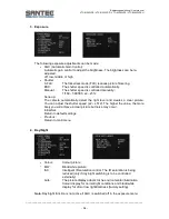 Preview for 54 page of Santec VTC-8120WDP User Manual