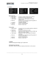 Preview for 58 page of Santec VTC-8120WDP User Manual