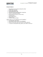 Preview for 60 page of Santec VTC-8120WDP User Manual