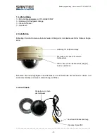 Preview for 8 page of Santec VTC-HDH210FSP User Manual