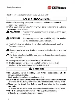 Preview for 2 page of Santerno SINUS H User Manual